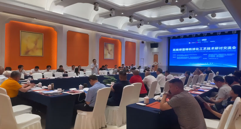 Casteks was invited to participate in the high-end ductile iron casting spheroidizing process technology seminar