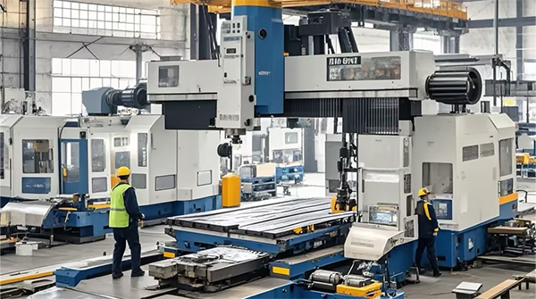 Large casting processing